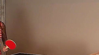 Afternoon of Pin Pong with Sara Blonde Ends with Threesome, While My Boyfriend Is Not There