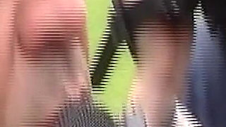 Blindfolded Babe Awaits Soccer Team's Throbbing Cocks