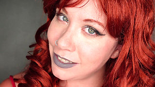 I Know I Can Make You Cum - Sensual JOI Face Fetish and Self Scarf Bondage in Mouth