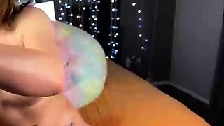 DaneJones HD Natural big boob girl masturbates