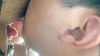 Sucking my delicious wet pussy