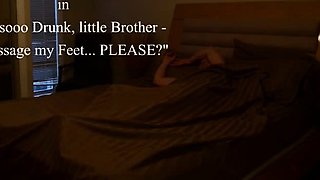 Brother massage sister then fuck her