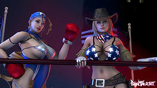 Tina Armstrong In Tag Team America: 4th Of July Special