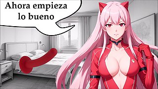 Naruto joi, strapon pegging, cartoon pegging