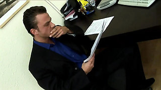 Busty Blonde Secretary Office Sex - Francesca Felucci Big Tits Facial