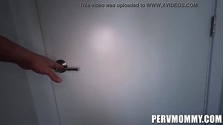 Victoria June Step Mom POV Blowjob - Petite MILF With Big Tits & Curvy Ass