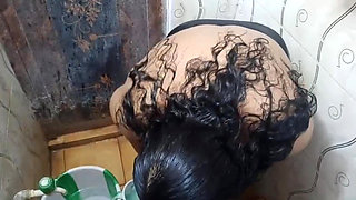 Village New Chubby Aunty Hot Bathing
