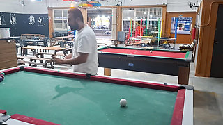 She Didn't Know How to Play Pool, But She Knew How to Take a Rod in the Pocket