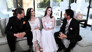 Fucking stepdaughters before the wedding