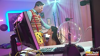 Kiara Love's Redhead Passion in a Wild Taxi Affair