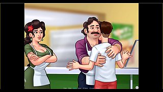 Eva welcomed her baby while Johannes had fun with Maria and Tony watched