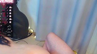 Hot cat couple fuck doggy style