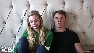 Adam Mackie’s Blonde Kiss Ignites Sunday Passion