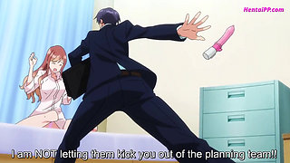 Teen Brunette Sucks a Big Cock: "Can You Feel The Size XL Filling You Tight? - Hentai