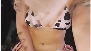 Trying My New Toys From Adam & Eve (part 7/1) Pov: Big Titties In Your Face, Cow Bikini Riding