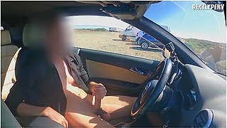 Parking Lot Bitches: Two Fit Ladies Show Me Their Perfect Bodies And Let Me Cum For Them