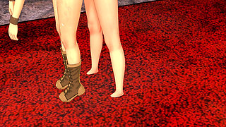 Diane Takes Every Position Hard on the Red Carpet - 3D Hentai