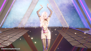 Mmd Minnie - Cherry Sky - Seraphine Sexy Striptease
