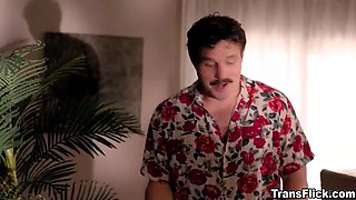 Zariah are astonished by the turn of events but antsy as they make apartment on the sofa for one more