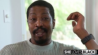 Horny Babe Nicole Aria Sucks BBC Before Riding It - She Loves Black: Blowjob, Cowgirl  Big Tits Porn