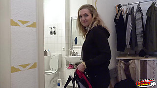 German Scout - Sweet German Blonde Girl Amelie Lei Pick up for No Condom Casting Fuck