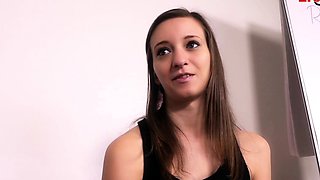 german 18yo virgin teen try anal at casting