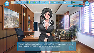 Love & sex second base: Asian secretary with big boobs wants to be spanked ep 15