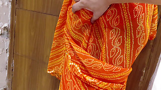 Hot and Gorgeous Indian Lady Fucked in Saree