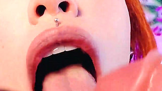 Sucking 2 Dildos