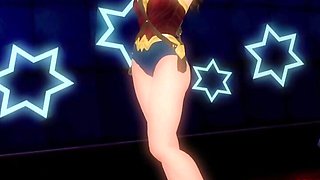 Wonder Woman Sexy Striptease Dance