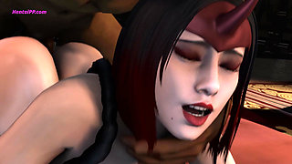 Skarlet MILF Get Fucked With Monster Zack