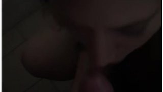 Blowjob In Public Toilet