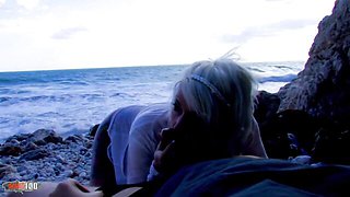 Attractive Milky Cooper and Terry Kemaco's blonde scene