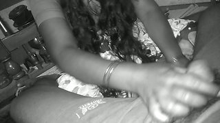 Indian girl blowjop in young boy