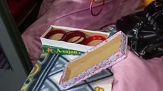 Panjabi Bhabhi Having Change Her Dress.