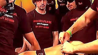 Pretty Teen Babe in Bukkake Gangbang Ggg John Thompson