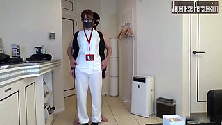 Famous Gyaru Nurse in Hospital, Deep Throat Pleasure Leads to Repeated Climax and Creampie Finish