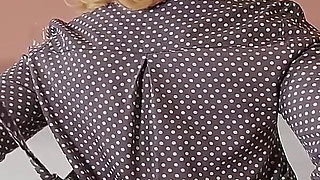 Auntjudys - Hot 49yo Mature MILF Foxy Gets Horny Cleaning the House