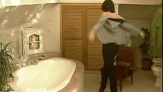 Watch This German Babe Play with Her Pussy in Bathroom