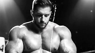 Wrestling muscular destroys beefy ass in public ring