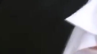 Shy Japanese babe gets horny in the hotel