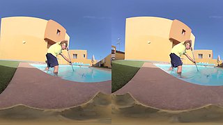 Poolboy Beim Wichsen Erwischt