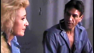 Still sexy blonde grandma having a cum blast in prison after gets fucked