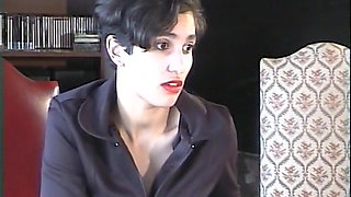A Casting with a Brunette with Big Boobs