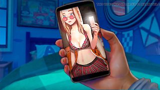 Wild cartoon fantasy featuring sexy undergarments and steamy anime hentai action