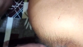 Pooja fucks wife's pussy with cock