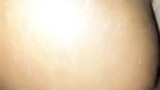 Having Fun in Shower, Tasting My Big Cock in Her Pussy BBC MILF