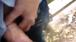 Double Fun with Daddy Outdoors