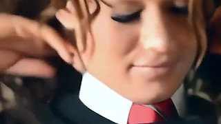 Uniform Tease Featuring Becky Holt