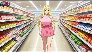 Supermarket Teen Girl Fucks Her Older Boss - Anime Hentai Romance